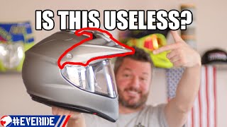 Dual Sport Motorcycle Helmets Cool but Functionally Useless everide [upl. by Ymia259]