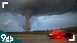 RAW Massive tornado rips through Andover Kansas [upl. by Yttam]