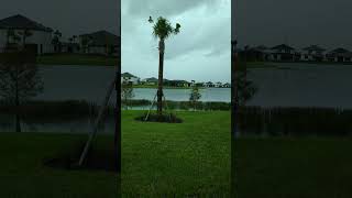 Estero Florida on October 9 2024 hurricane hurricanemilton footage [upl. by Dynah]