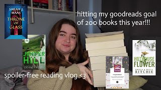 hitting 200 books read in 2024 spoiler free reading vlog [upl. by Laurel]