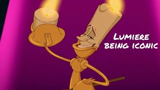 Lumiere Being the Best Disney Character for 3 Minutes Straight [upl. by Atiuqin]