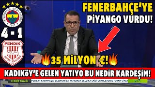 Bünyamin Gezer Çıldırdı İsmail Hoca Sonuna Kadar Haklı l Fenerbahçe 41 Pendikspor Maç Sonu [upl. by Enelhtac]