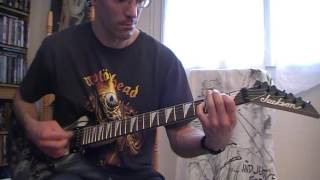 Mercyful fate  Black funeral Guitar cover [upl. by Ezara]