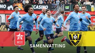 😱 Roel Janssen doet bijnaam VLINDERMES eer aan in LIMBURGSE DERBY 🟥  Samenvatting MVV  VVVVenlo [upl. by Nij]