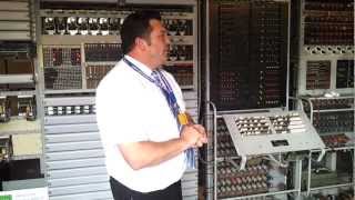 Talk through of the rebuilt Colossus at Bletchley Park [upl. by Aihtnyc]