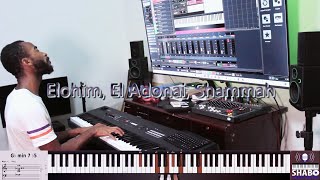 Elohim El Adonai Shammah  Piano Reharmonized [upl. by Silliw]