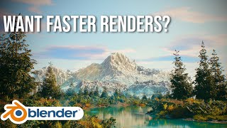 The Render Settings I Use for Blender [upl. by Aiciram]