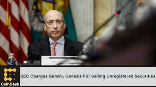 SEC Charges Gemini Genesis For Allegedly Selling Unregistered Securities [upl. by Zetrom414]