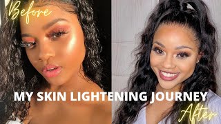 FINALLY MY SKIN LIGHTENING VIDEO [upl. by Ellehcir]