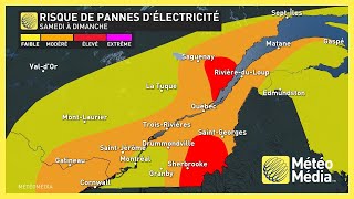 Tempête hivernale  les premières manifestations [upl. by Jammie]