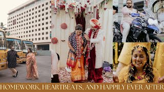 A HIGH SCHOOL LOVE STORY  OUR WEDDING VIDEO  FROM MUMBAI TO NEW YORK [upl. by Nelg]