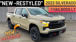 FIRST LOOK at the REFRESHED 2022 Chevrolet Silverado TrailBoss LT [upl. by Gearalt693]