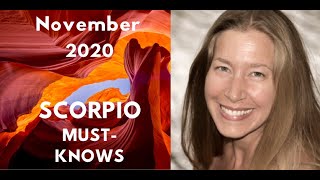 Scorpio November 2020 Astrology MustKnows [upl. by Plante903]