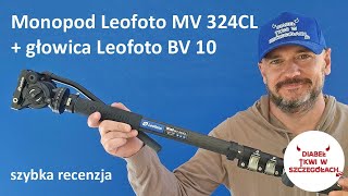 Krótka recenzja Monopod Leofoto MV324CL  Leofoto BV 10 [upl. by Gaiser]