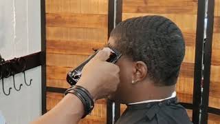 WAVER MIDBALD TAPER FADE WENHANCEMENTS  BARBER 💈 TUTORIAL [upl. by Eitnom]