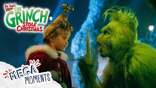 The Grinch Meet Cindy Lou Who💚  How The Grinch Stole Christmas  Movie Moments  Mega Moments [upl. by Leaffar731]