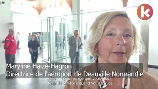 Une nouvelle aérogare pour l’aéroport Deauville Normandie [upl. by Nich684]