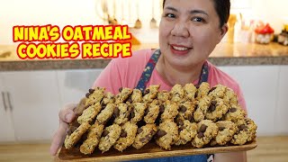 Oatmeal Cookies Recipe [upl. by Eilhsa]