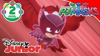 PJ Masks SuperPigiamini  Tocca il cielo Gufetta  Disney Junior Italia [upl. by Joung]