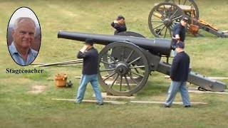 Firing the 30pounder rifled Parrott cannon Fort Pulaski GA [upl. by Airalednac]