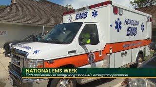 National EMS Week Recognizing Honolulus Emergency Personnel [upl. by Acinelav]