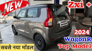 New 2024 Maruti Suzuki Wagonr Zxi Plus Review  wagonr new model 2024  wagonr gadi  wagonr [upl. by Gonroff]