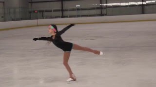 Double Salchow  Slow Motion by Diana Nightingale [upl. by Ennovyhs988]