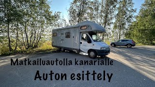 Matkailuautolla Kanarialle autonesittelyvideo [upl. by Nylesoy]