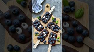 Fun Chocolate Lollies with Blueberries [upl. by Kirst492]