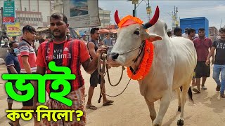 Bhai Koto Nilo Gabtoli Gorur Haat 2022  Part 87  Qurbani Cow Price in Bangladesh  Haat Update [upl. by Narib]