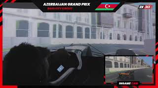 Hotlap Grand Prix van Azerbeidzjan in Baku F1 2021 met Rudy van Buren  RacingNews365 [upl. by Tien]