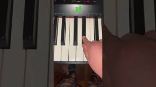 screwed fnf piano tutorial piano daveandbambi [upl. by Yerhcaz]