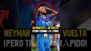 😅🥹 ¡Está de vuelta ¡Neymar regresa burlándose de todos los que molestó [upl. by Etteoj227]