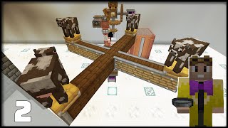 THE DAIRY GOROUND  Minecraft Create Mod Ep02 [upl. by Mlawsky]