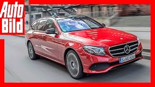 MercedesBenz E 220 d TModell 2016 FahrberichtReviewTestProbefahrt [upl. by Cruce]