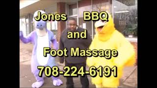 Jones BBQ and foot massage [upl. by Irim]