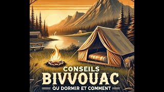 Astuces pour un Bivouac Confortable  Bien Monter son Camp et Bien Dormir [upl. by Yrrad]