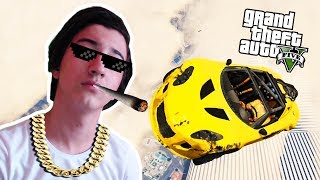 Gta 5 Thug Life En İyi Hareket Komik Anlar [upl. by Claudina]