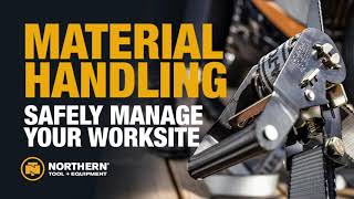 Material Handling Safely Manage Your Worksite  Northern Tool  Equipment [upl. by Atal]