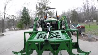 John Deere 3038e Grapple Series Part 3 [upl. by Atsok]