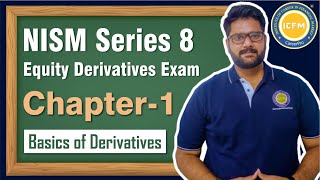 Free Stock Market Course Chapter 1 Basics of DerivativesNISM Series 8 Equity Derivatives  ICFM [upl. by Yelreveb]