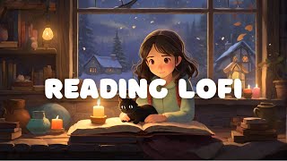 Cozy Reading Nook Ambiance Lofi Drone Beats for Relaxation Meditation and Reading Focus 📚🐾 [upl. by Jojo356]