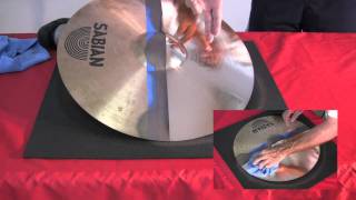 CYMBAL DOCTOR PROFOUND NEW CYMBAL CLEANING METHOD [upl. by Halette]