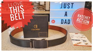 1 Best Belt I Have Ever Owned Review CHAOREN Ratchet Belt I LOVE IT [upl. by Gran]