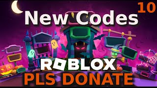 PLS Donate Codes  Codes for Roblox PLS Donate [upl. by Aihsia]