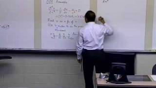 Chapter 0807 Lesson Finite Difference Method for Solving ODEs Example Part 1 of 2 [upl. by Yramesor525]