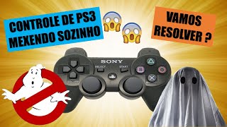 CONTROLE DE PLAYSTATION 3 RUIM COMO CONSERTAR CONTROLE MEXENDO SOZINHO [upl. by Farman]