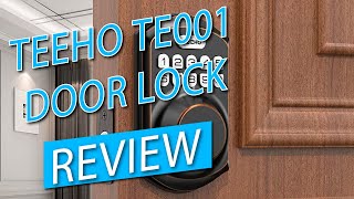 TEEHO TE001 Door Lock with Keypad  Smart Deadbolt Lock Review [upl. by Bern]