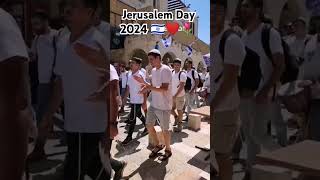 Am Israel Chai 🇮🇱 Jerusalem Day ❤️ 2024 Capital of israel  israelforever  Jerusalem ירושלים [upl. by Tnias]