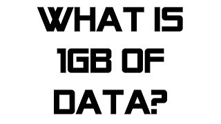 What Can You Do With 1GB of Data 🤔 1GB of data EXPLAINED [upl. by Salomie512]